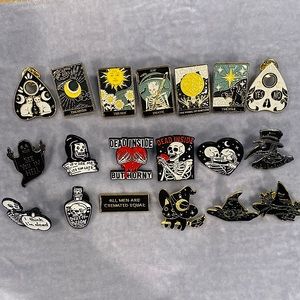 Witchy Enamel pins 1-19